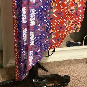 Adorable strapless print dress